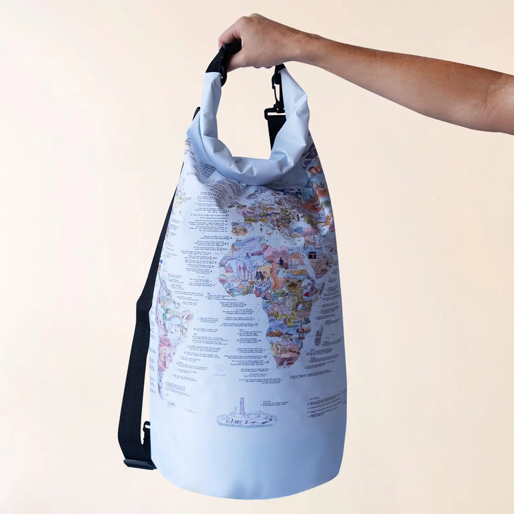 Bucketlist Map Drybag - World (2024)