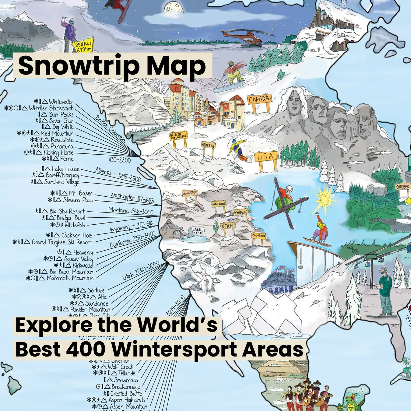 Snowtrip Map