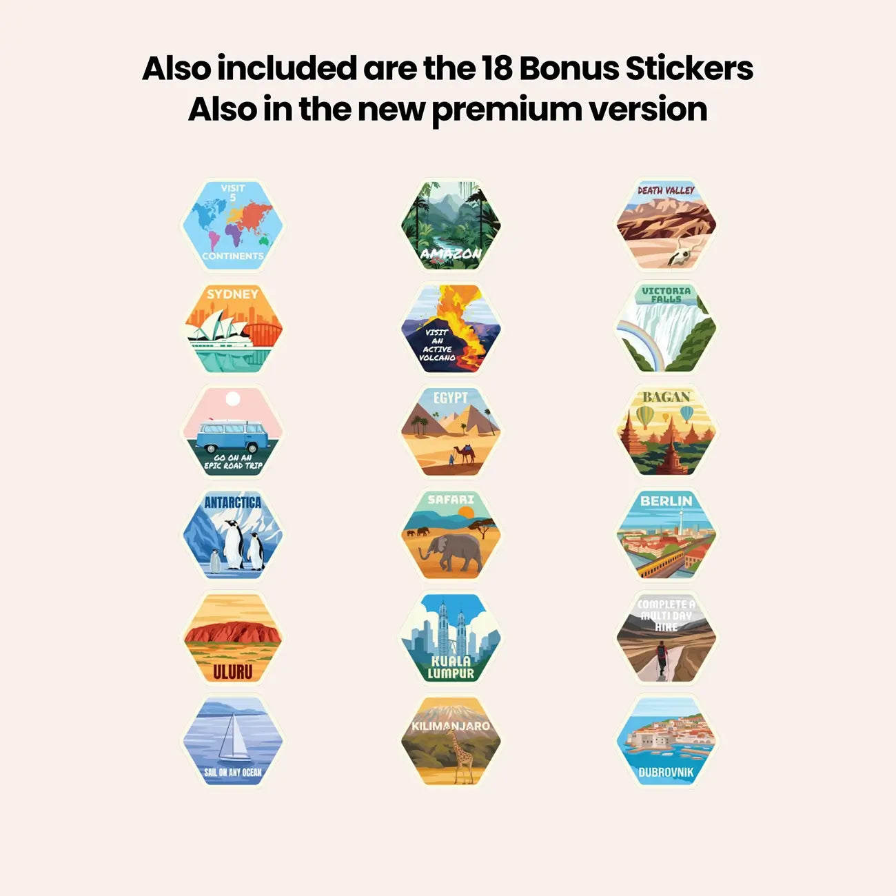 Adventure Bottle April 2025 Sticker Pack + All Stickers