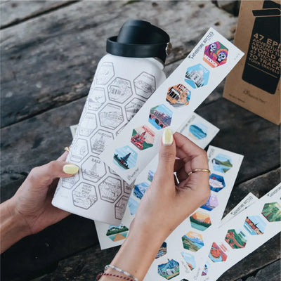 Adventure Bottle + Stickers