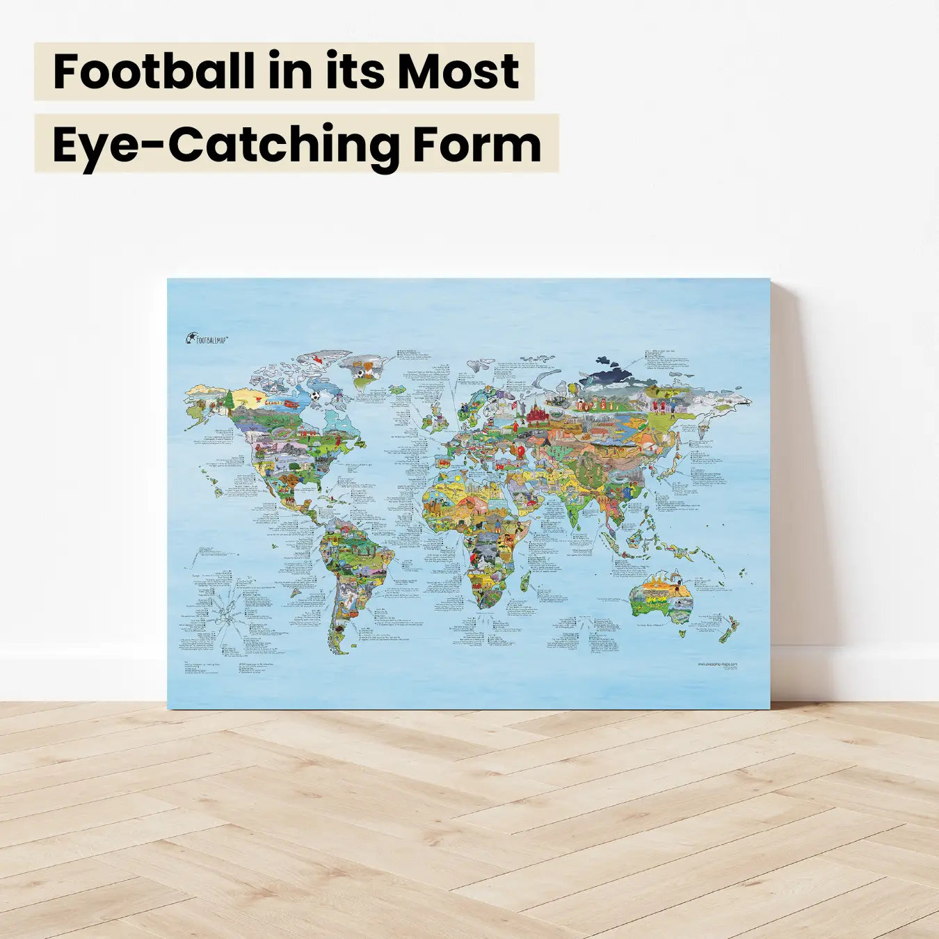 Max Rodes Soccer Map Football (Soccer) World Map | Awesome Maps