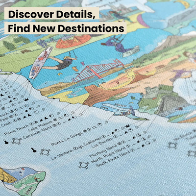 Kitesurf Map
