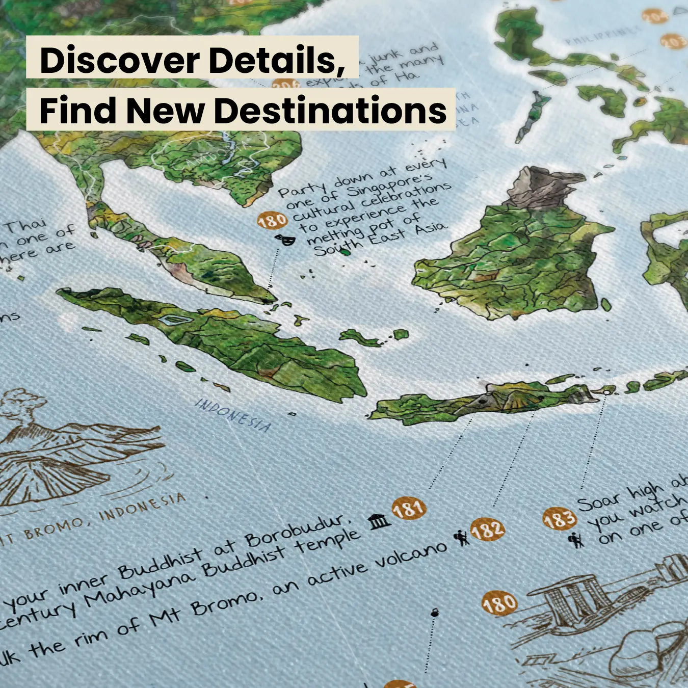 Busket Map Bucket List World Map | Awesome Maps