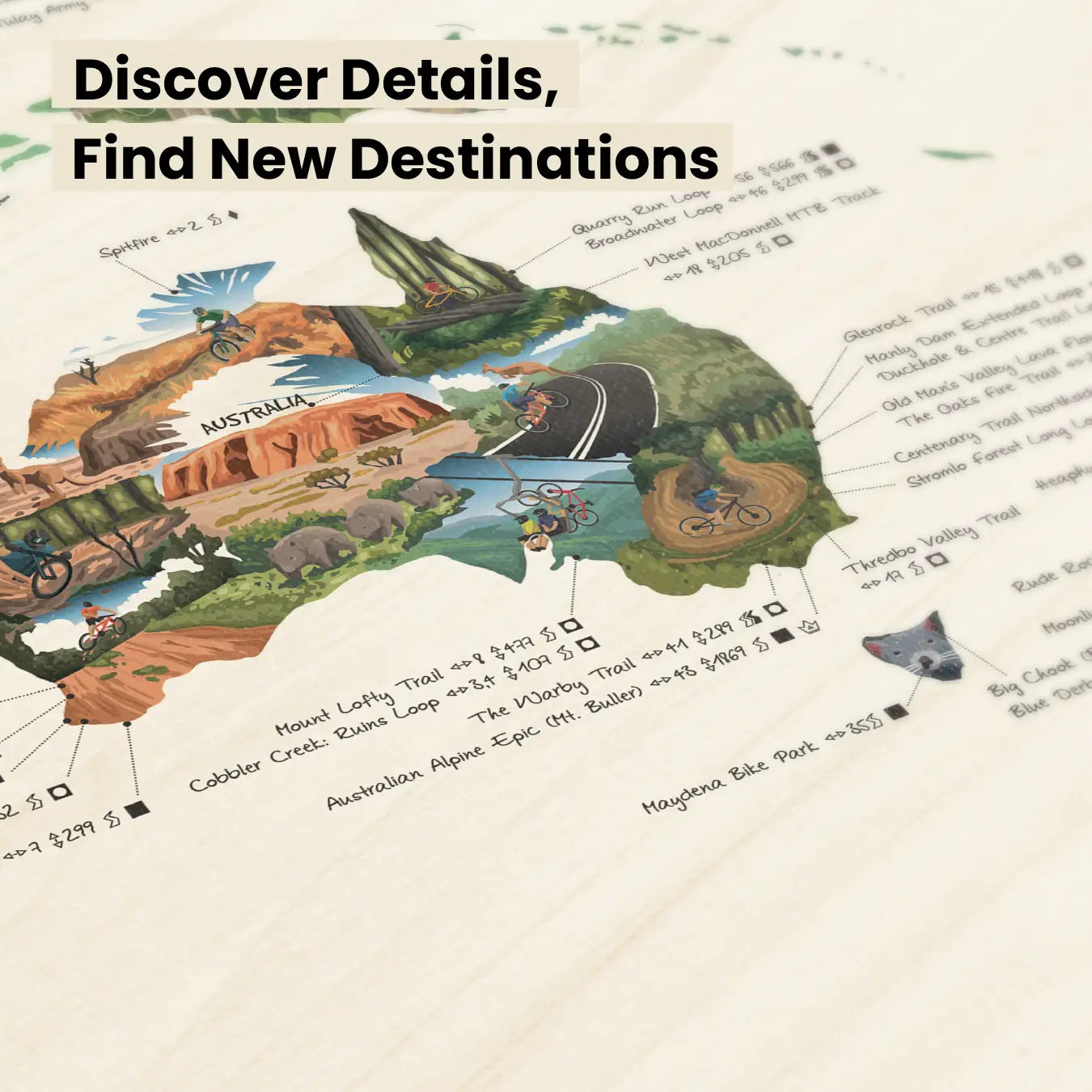 Mountain Bike Map