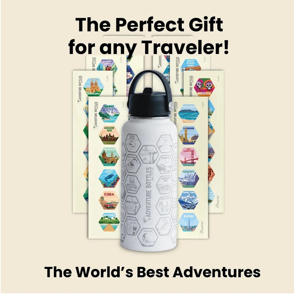 travel water bottle urban explorer vs adventure traveler scenario