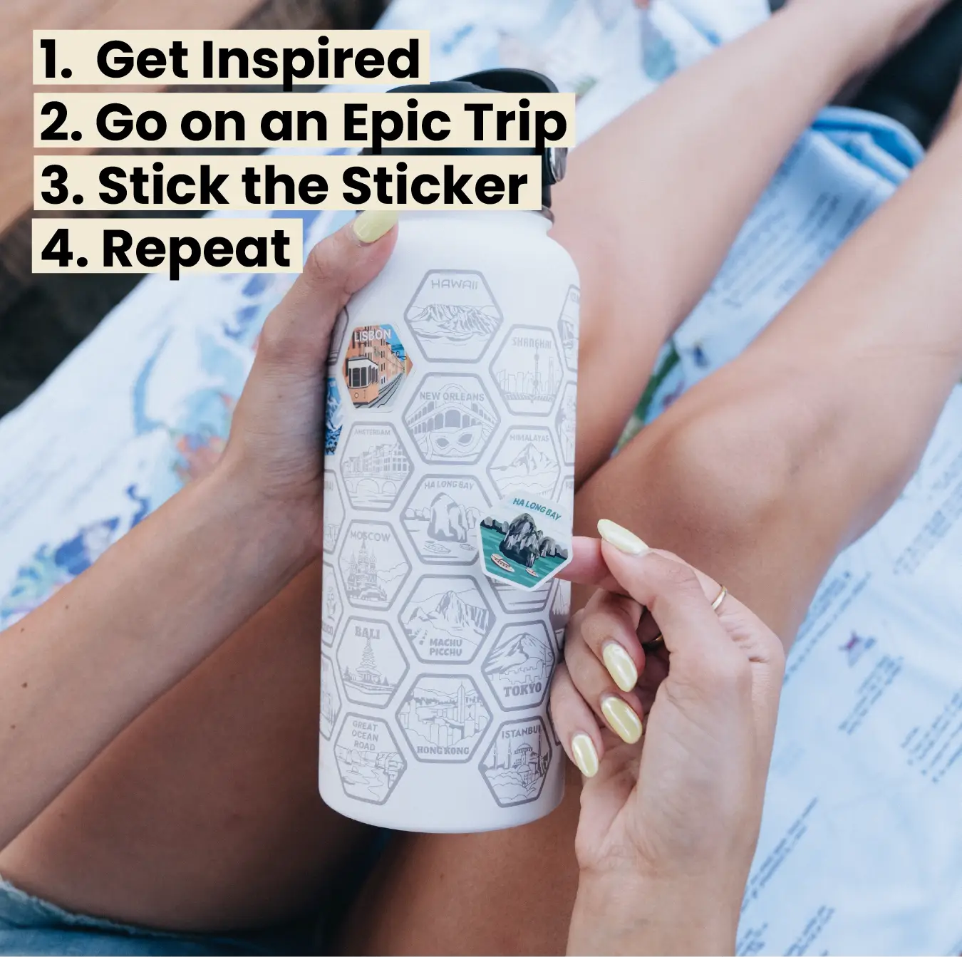 Adventure Bottle & Stickers