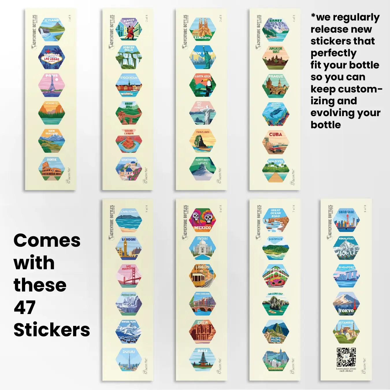 Adventure Bottle + Stickers