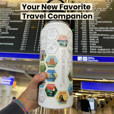 Adventure Bottle + 47 Stickers