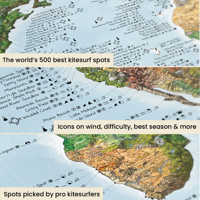 Kitesurf Map
