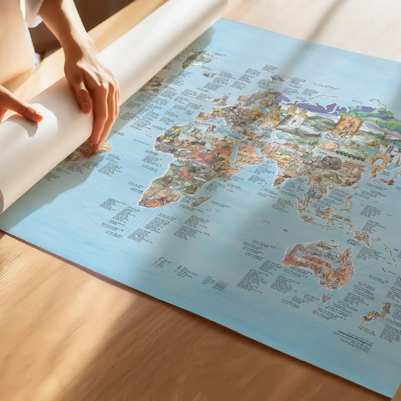 Climbing Map