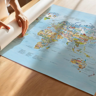 Run Up Map The Marathon Running Map | Awesome Maps