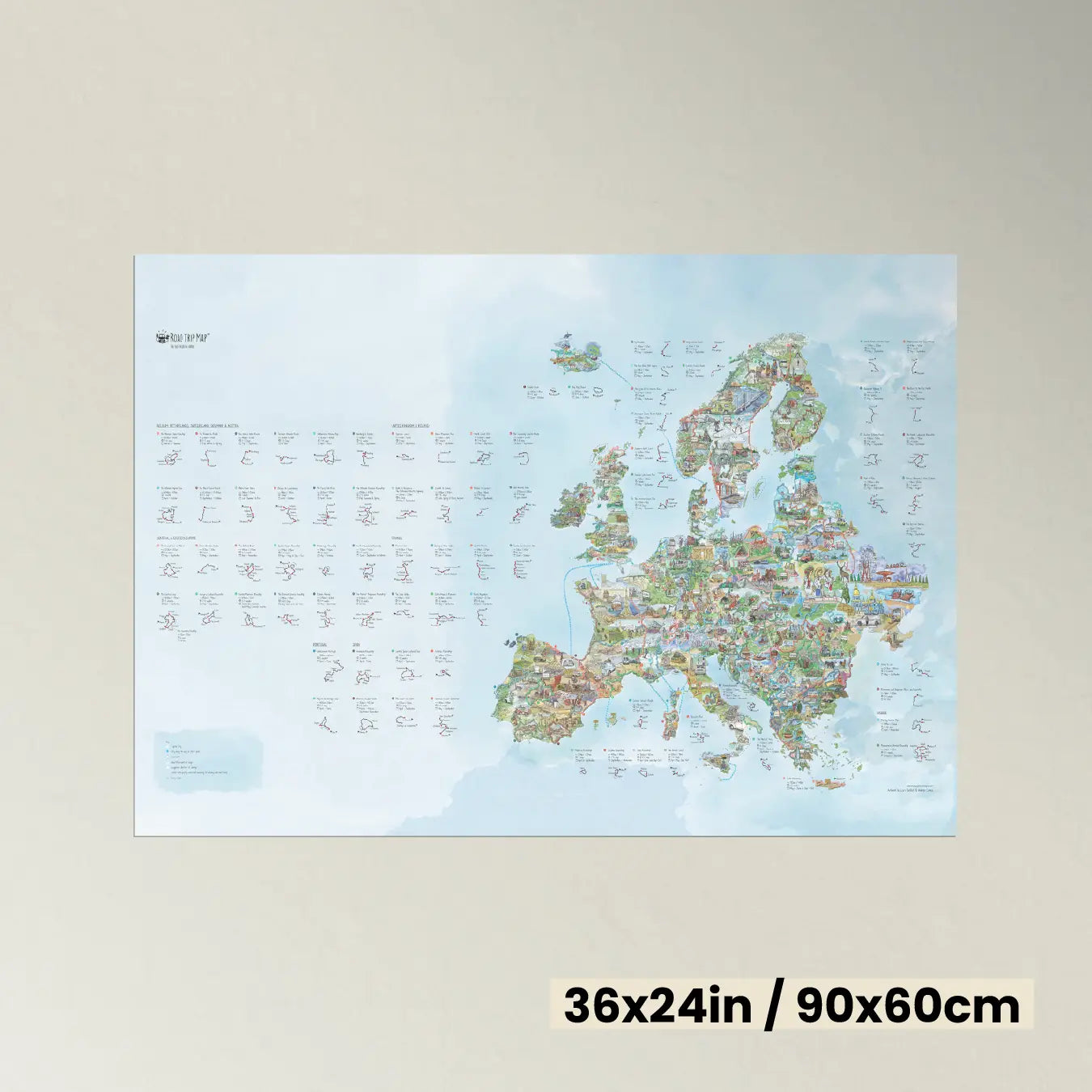 Road Trip Map