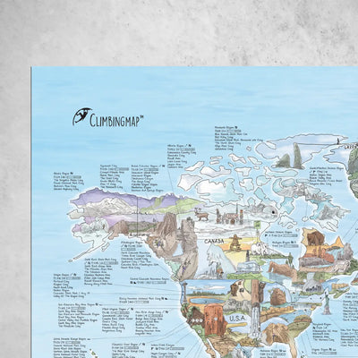 Climbing Map