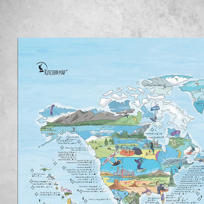 Kitesurf Map