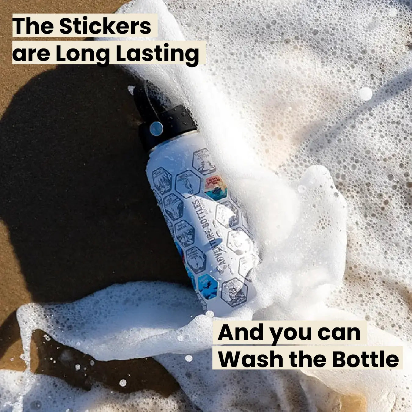 Dive Adventure Bottle + 47 Stickers