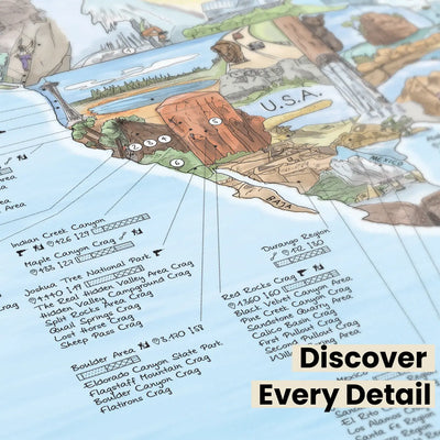 Climbing Map