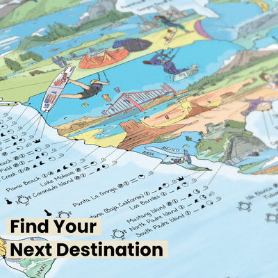 Kitesurf Map