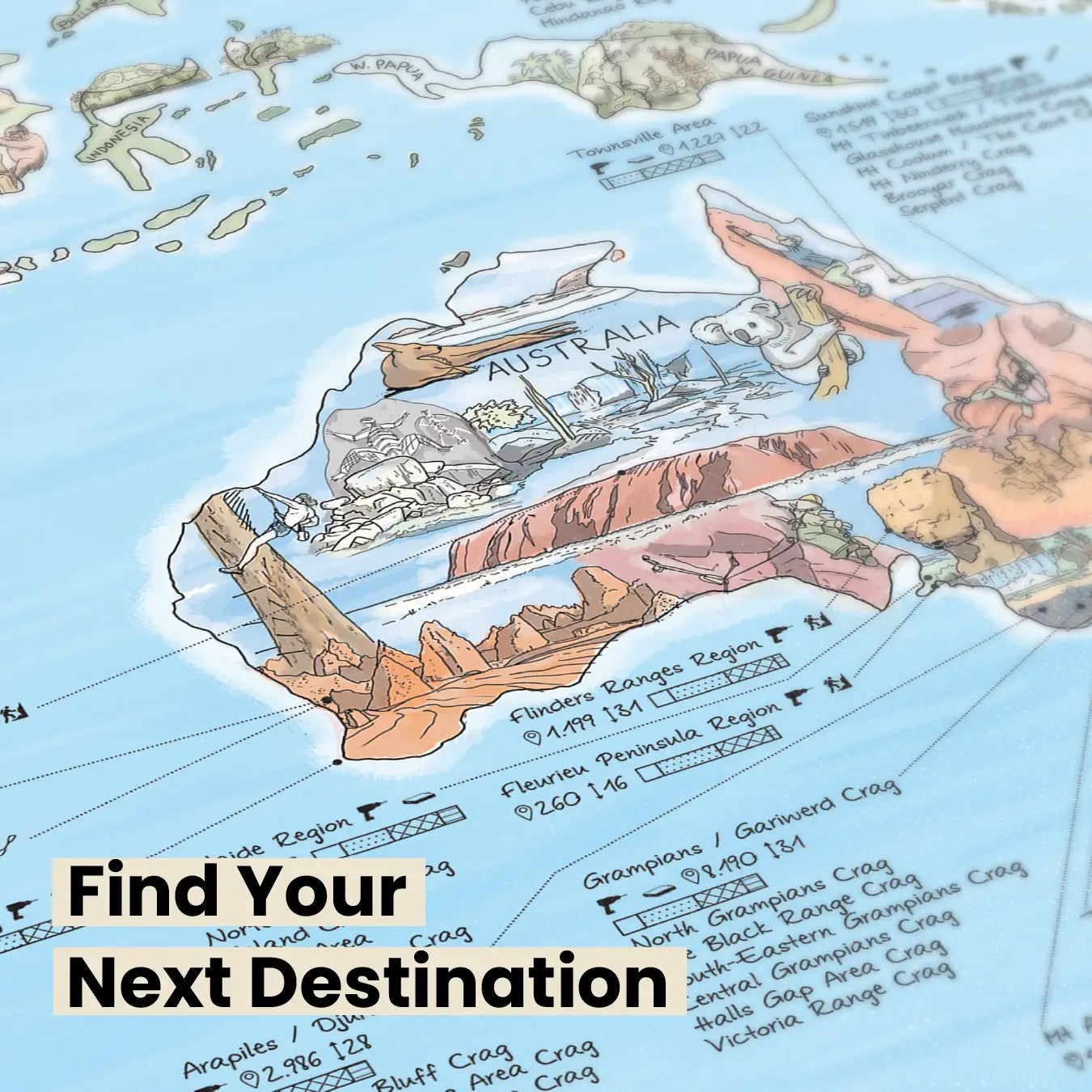 Climbing Map