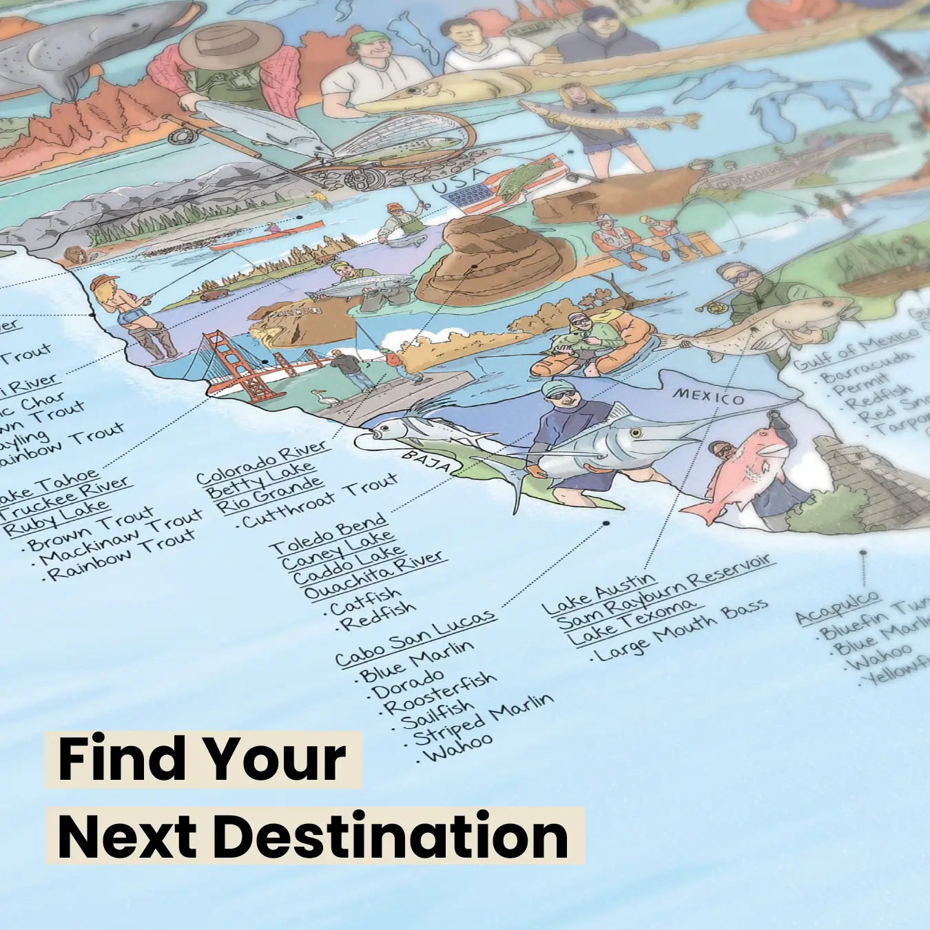 Fishing Map