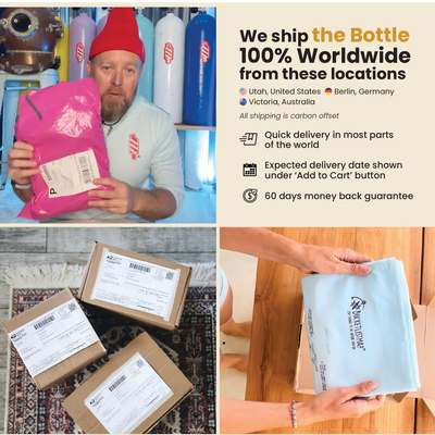 Dive Adventure Bottle + Stickers