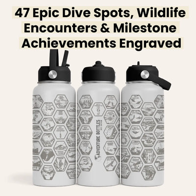 Dive Adventure Bottle + Stickers