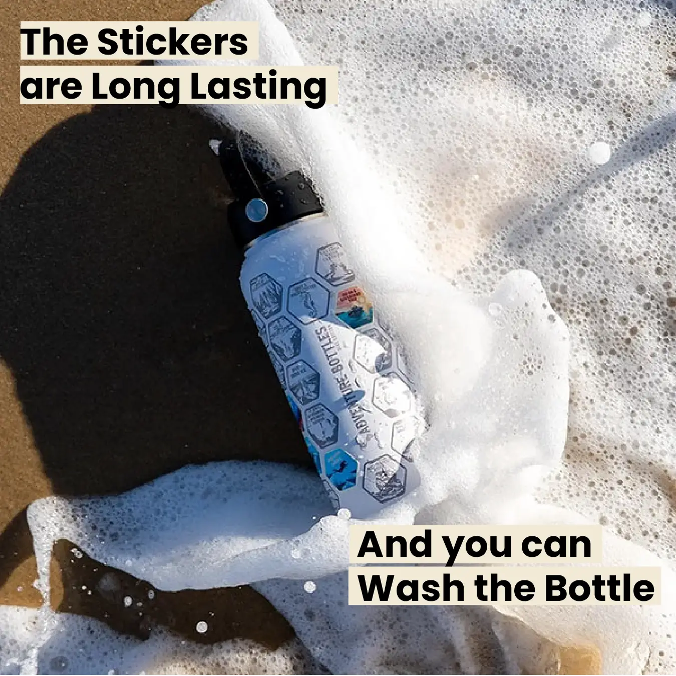Surf Adventure Bottle + Stickers