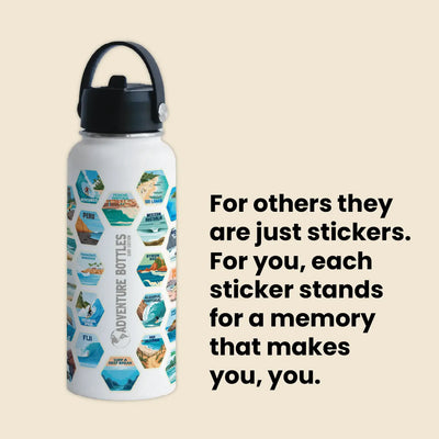 Surf Adventure Bottle + Stickers