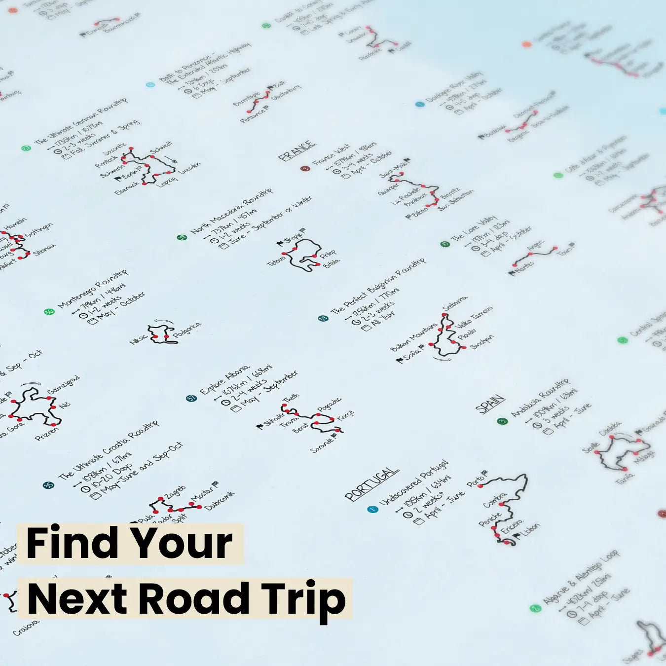 Road Trip Map