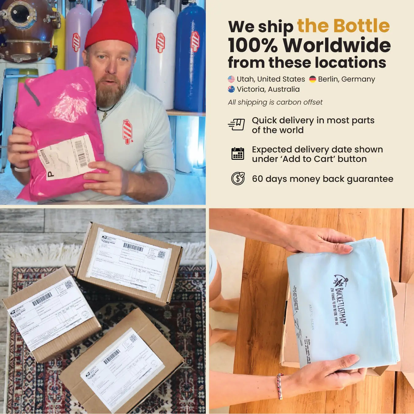 Surf Adventure Bottle + Stickers