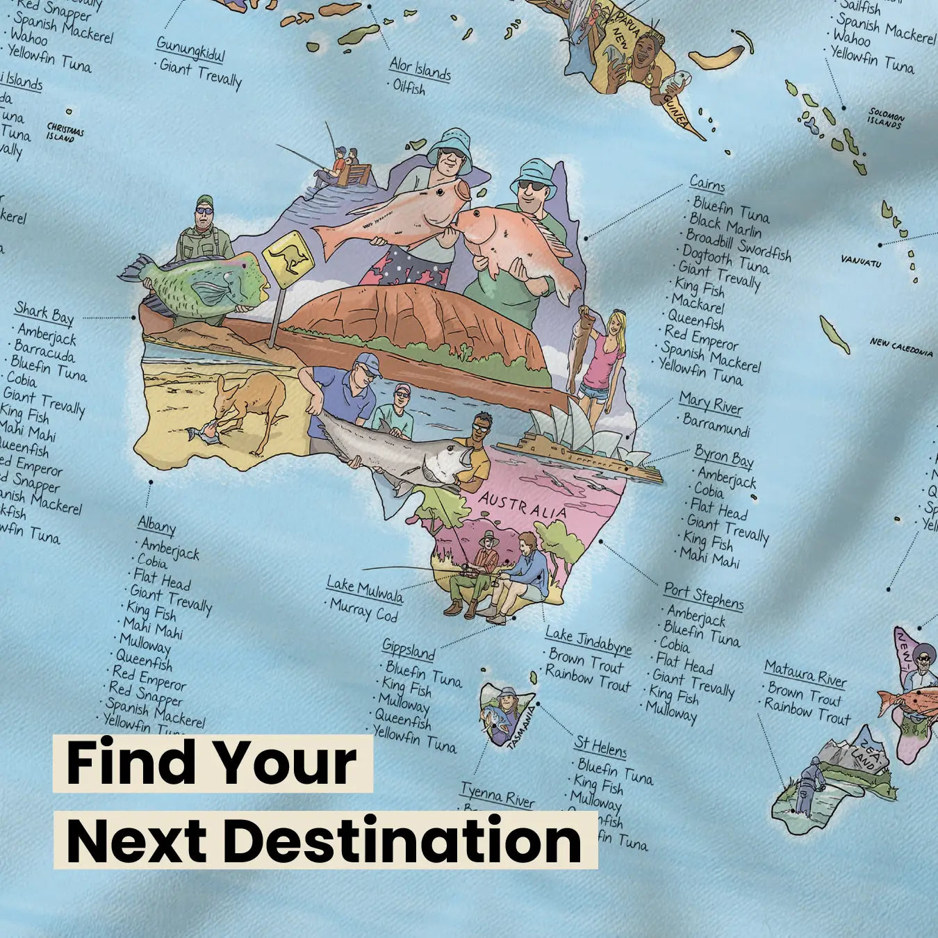 Fishing Map