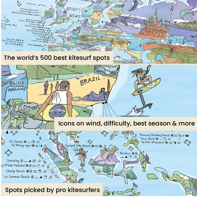 Kitesurf Map