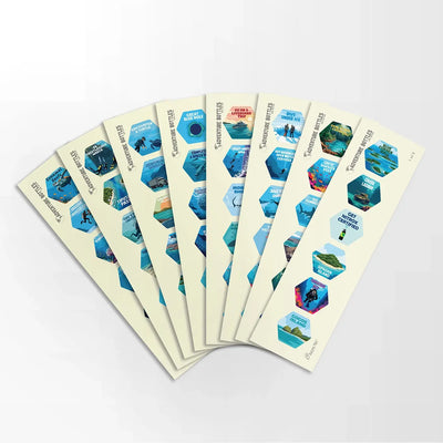 Dive Adventure Bottle Sticker Set Standard