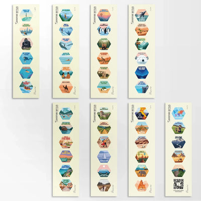Travel Achievements Sticker Pack