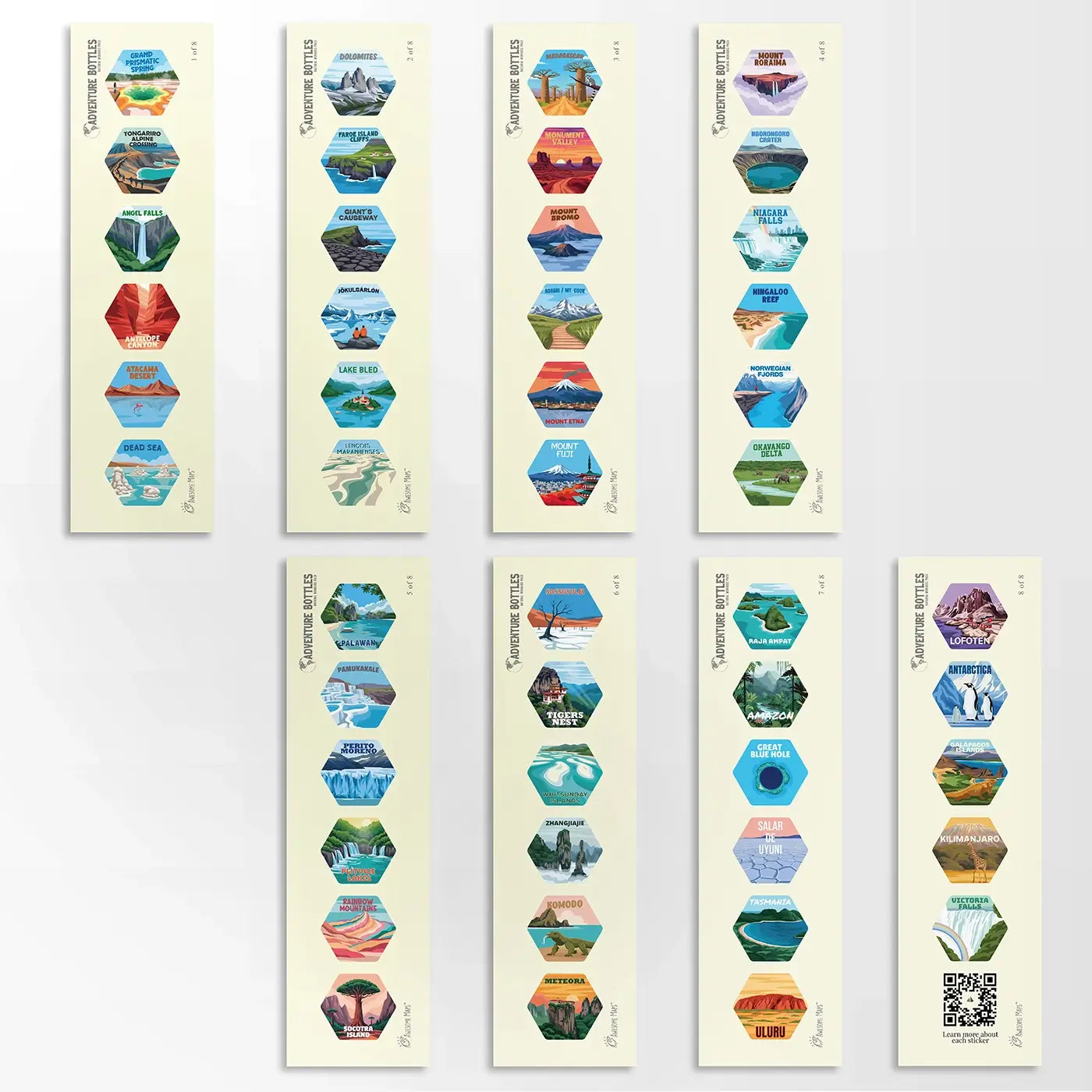 Natural Wonders Sticker Pack