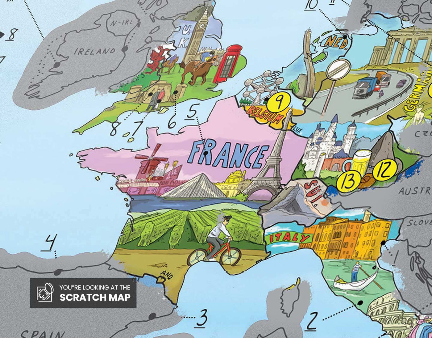 image of the best scratch map