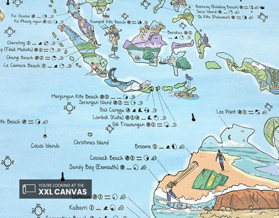Kitesurf Map