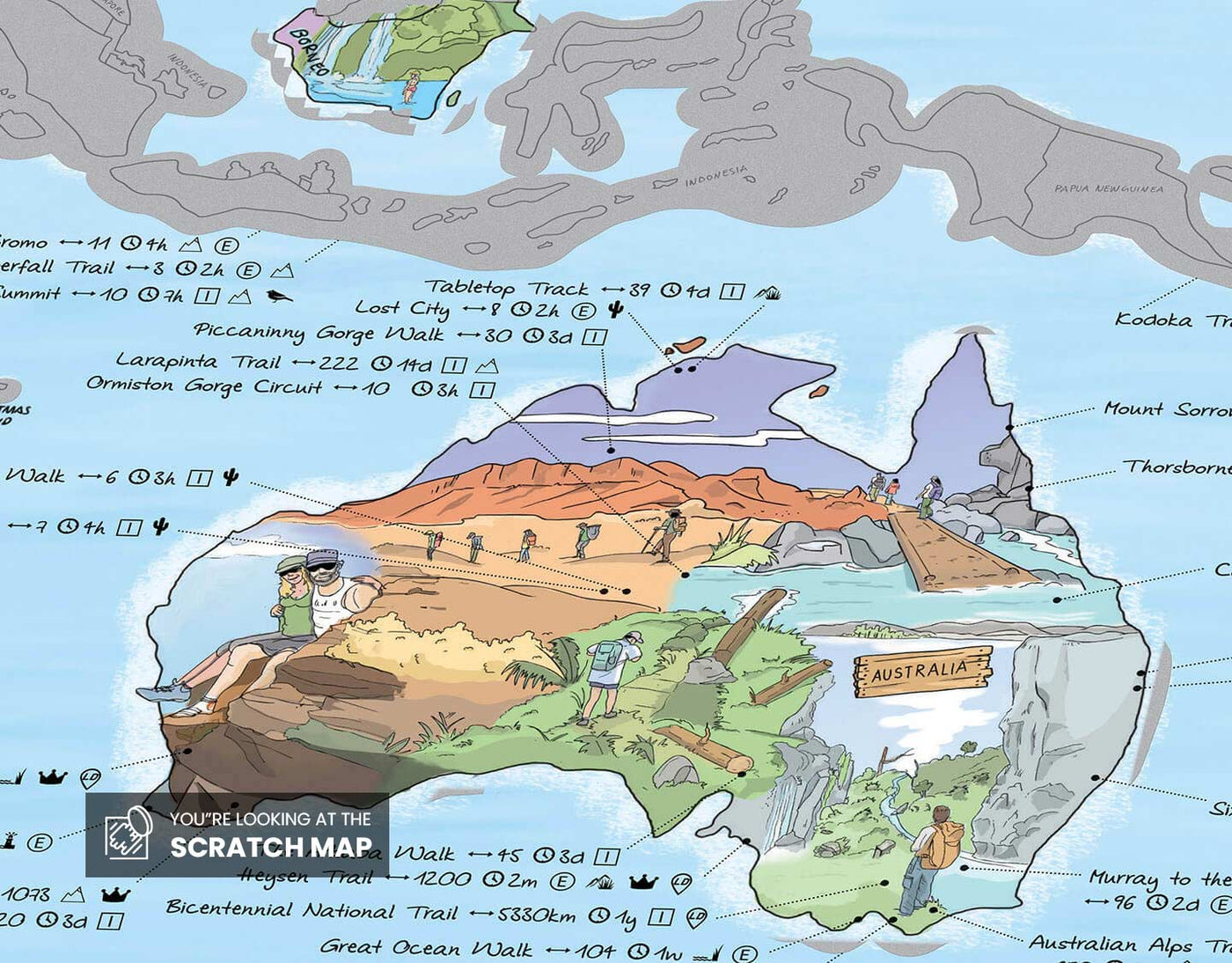 image of scratchmap for adventures