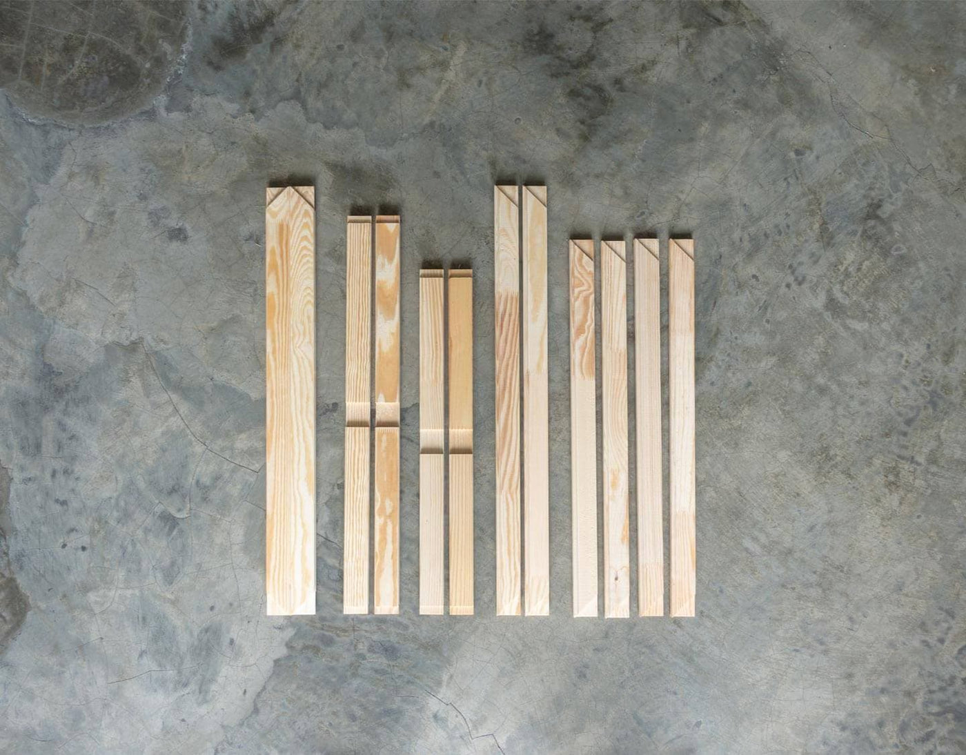 image of diy canvas wood frame kit